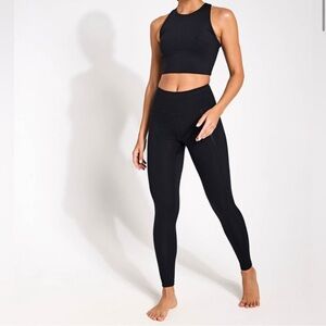 Girlfriend Collective compressive high waisted legging black size Medium